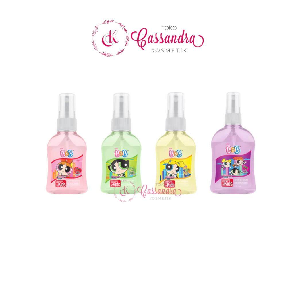 Jual B&B SPRAY COLOGNE POWERPUFF GIRLS SERIES | Shopee Indonesia