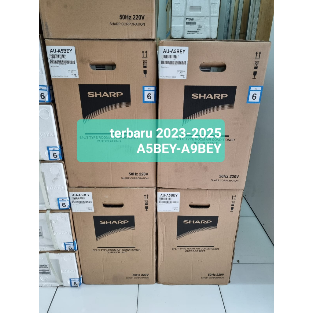 Jual kirim hari ini Outdoor ac sharp 1/2 pk s/d 1 pk ah-5BEY2 -7BEY ...