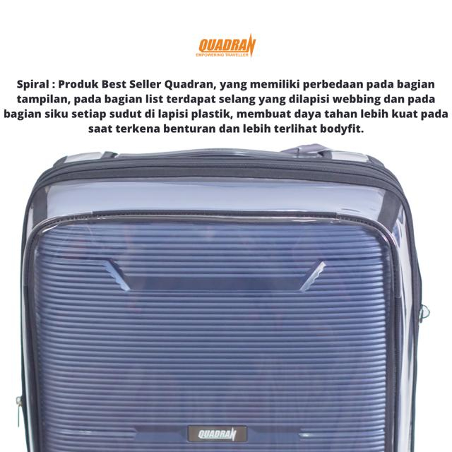 Jual Sarung koper Quadran Full mika khusus koper American Tourister ...