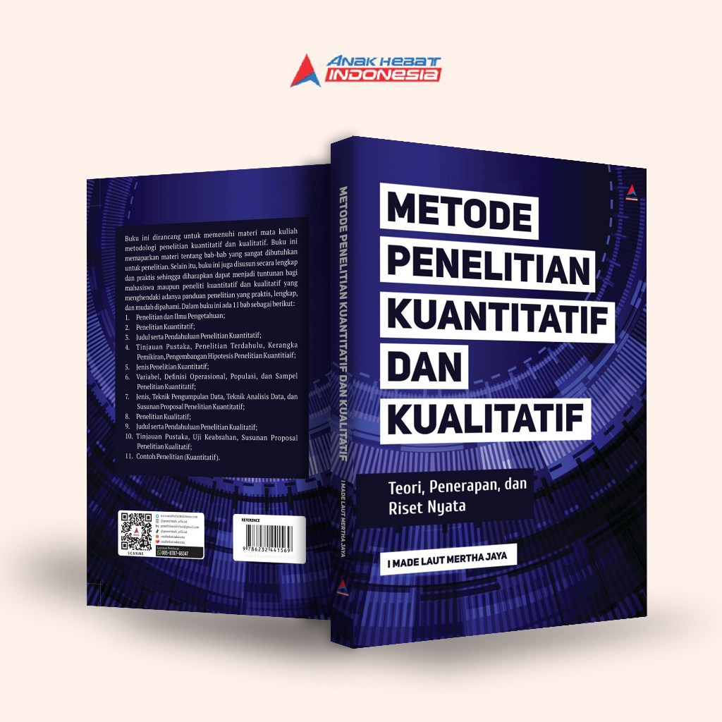 Jual Buku Metode Penelitian Kuantitatif Dan Kualitatif Teori Penerapan