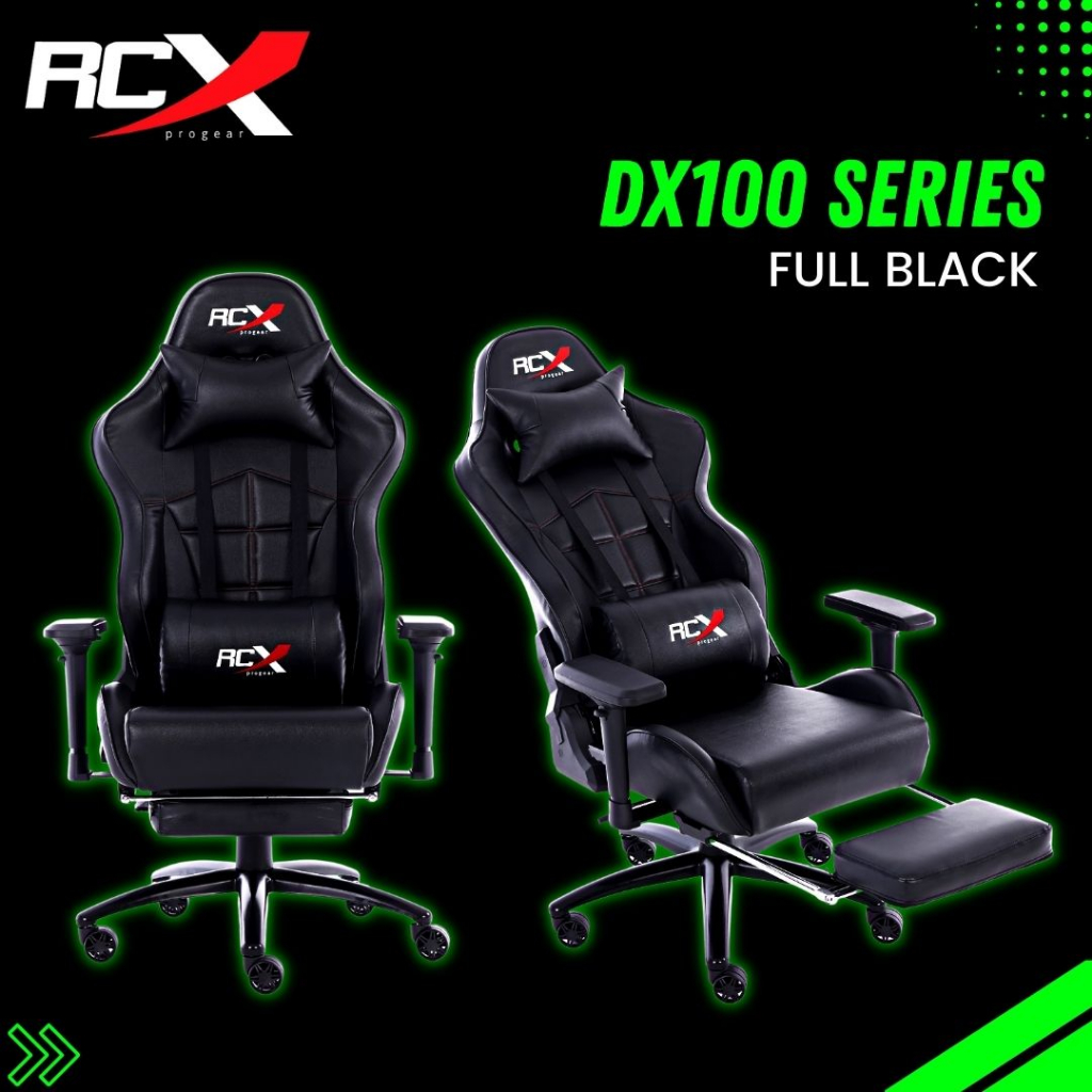 Jual Kursi gaming Bangku gaming Gaming chair RCX Progear DX100 Hitam Shopee Indonesia