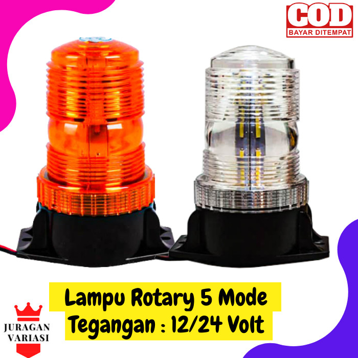 Jual Lampu Rotari Truck Mini 12/24 Volt | Shopee Indonesia