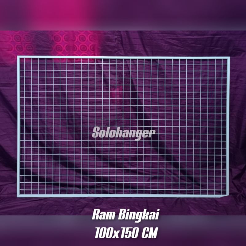 Jual Ram Aksesoris Bingkai Besi Tebal 100x150 cm Display Pajangan