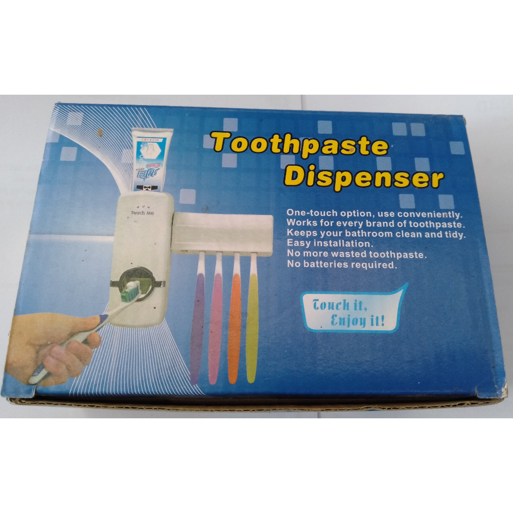 Jual toothpaste Dispenser/ wada pasta gigi da sikat gigi praktis ...