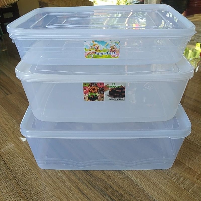 Jual Toples Bening 2000 Ml3500ml4500mltempat Makanfood Boxkotak Penyimpanan Makanan 1979