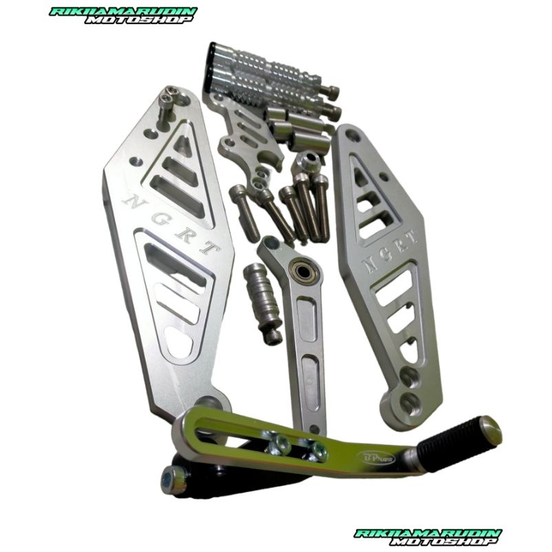 Jual termurah footstep underbone NGRT R4 + kutikan gigi BPRO satria Fu ...