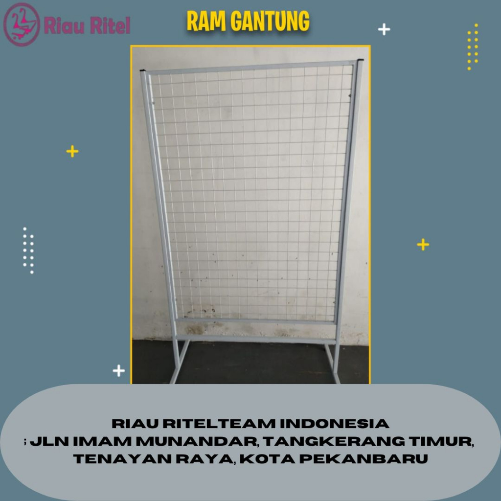 Jual RAM GANTUNG RAK AKSESORIS RAK DISPLAY | Shopee Indonesia