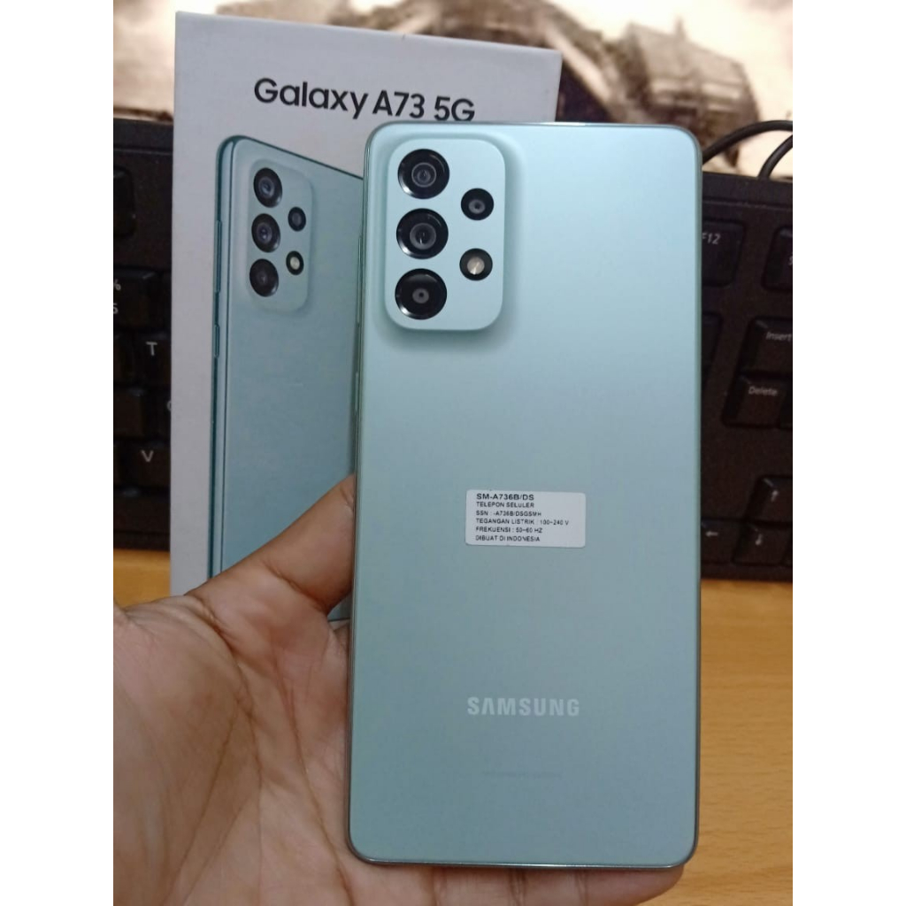 Jual Samsung Galaxy A73 5g Ram 8 256gb Second Resmi Shopee Indonesia