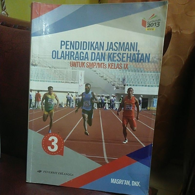 Jual Buku Penjas Kelas 9 SMP KURIKULUM K13 REVISI ERLANGGA | Shopee ...