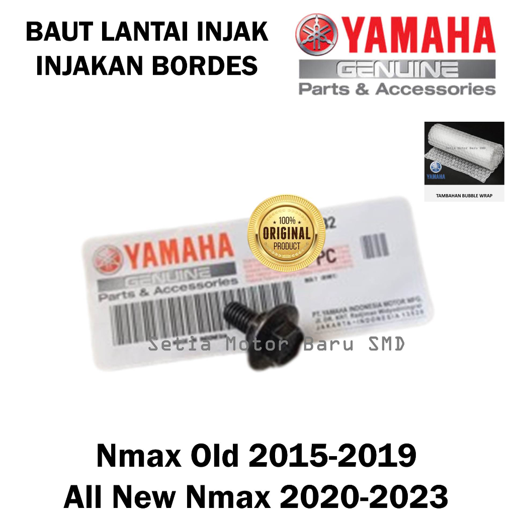 Jual Baut Lantai Injak Injakan Bordes All New Nmax N Max Old Asli Original Yamaha Shopee Indonesia