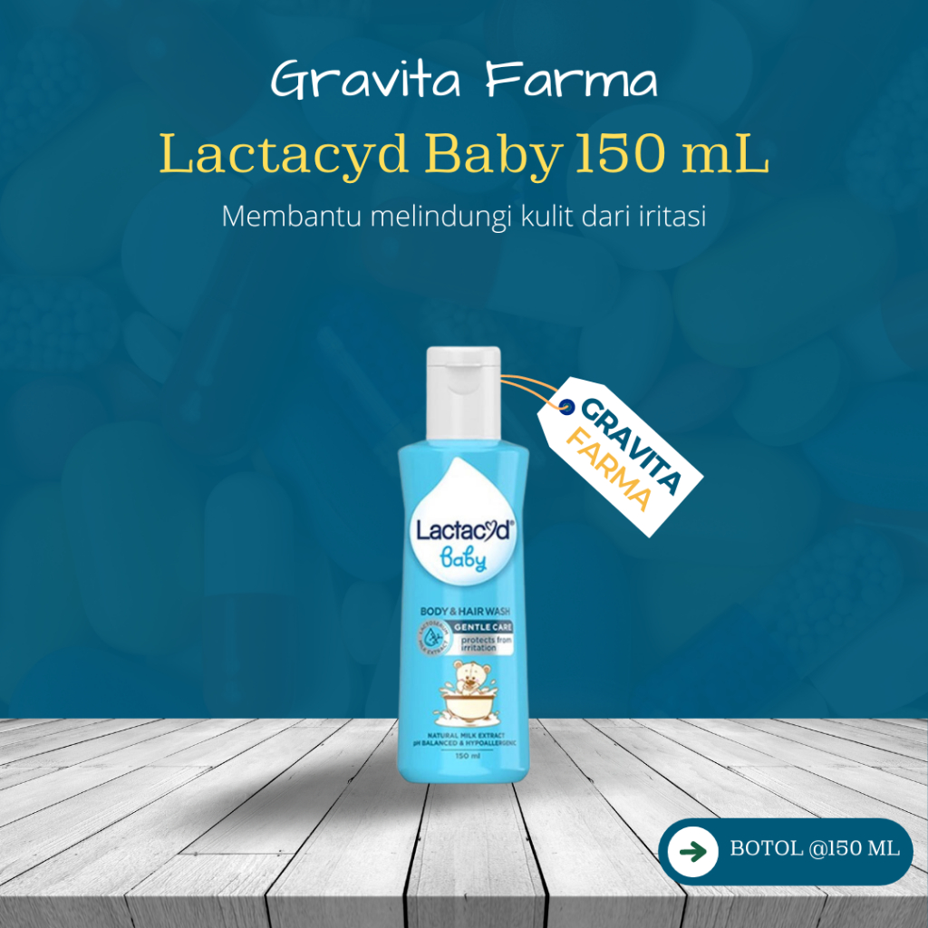 Lactacyd Baby BIRU Liquid Soap sabun cair bayi