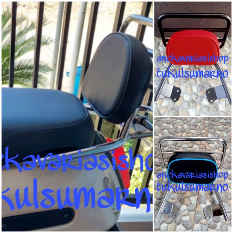 Jual Back Rack plus sandaran Belakang Fazzio , STYLO 160 dan Filano ...