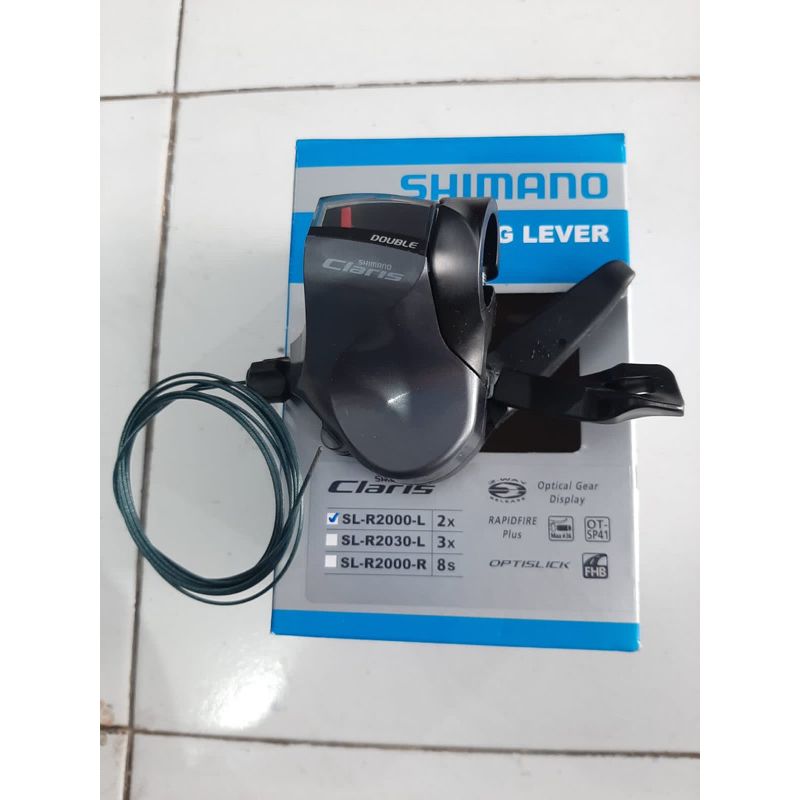 SHIMANO – levier de changement de vitesse sur route, barre plate, dérailleurs, 8 vitesses, 2x8 vitesses, SL R2000, SL-R2000