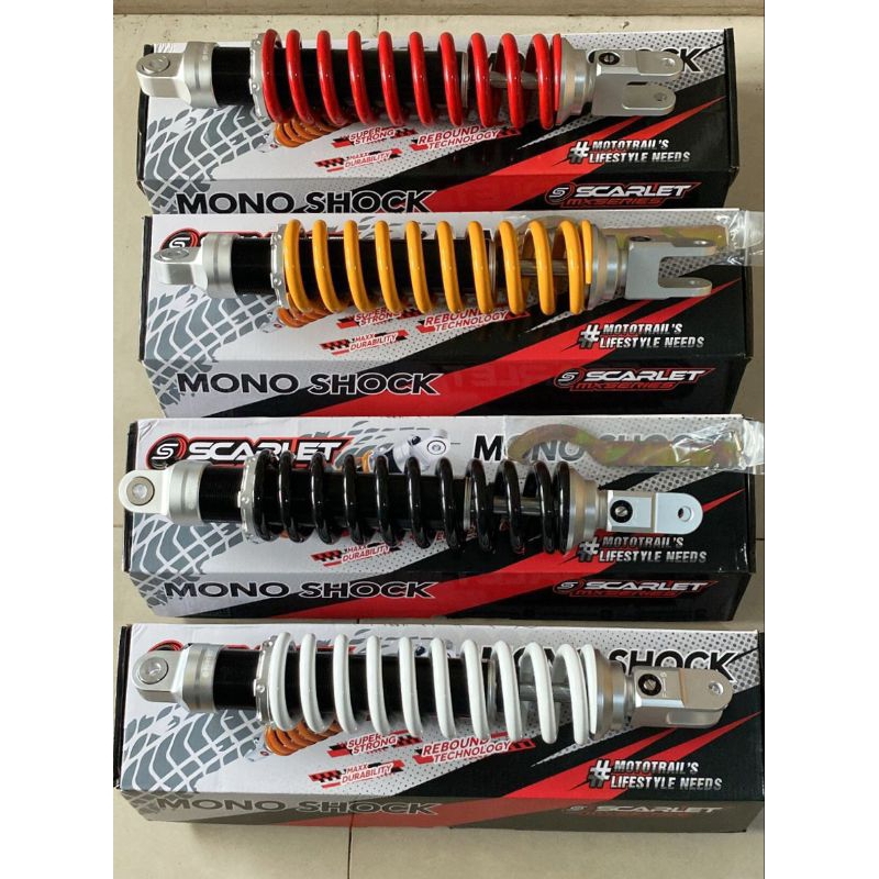 Jual Monosok Mono Shock Sok Skok Belakang Scarlet Adjuster Trail Klx