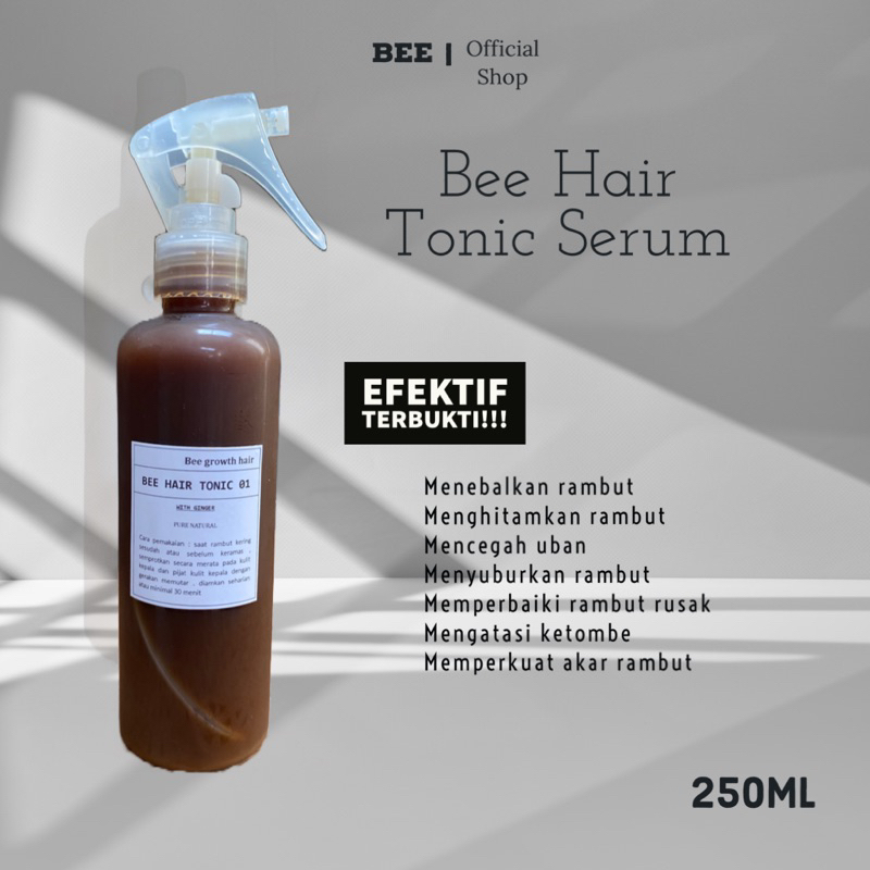 Jual Hair tonic serum super Bee Water Growth hair tonic penyubur