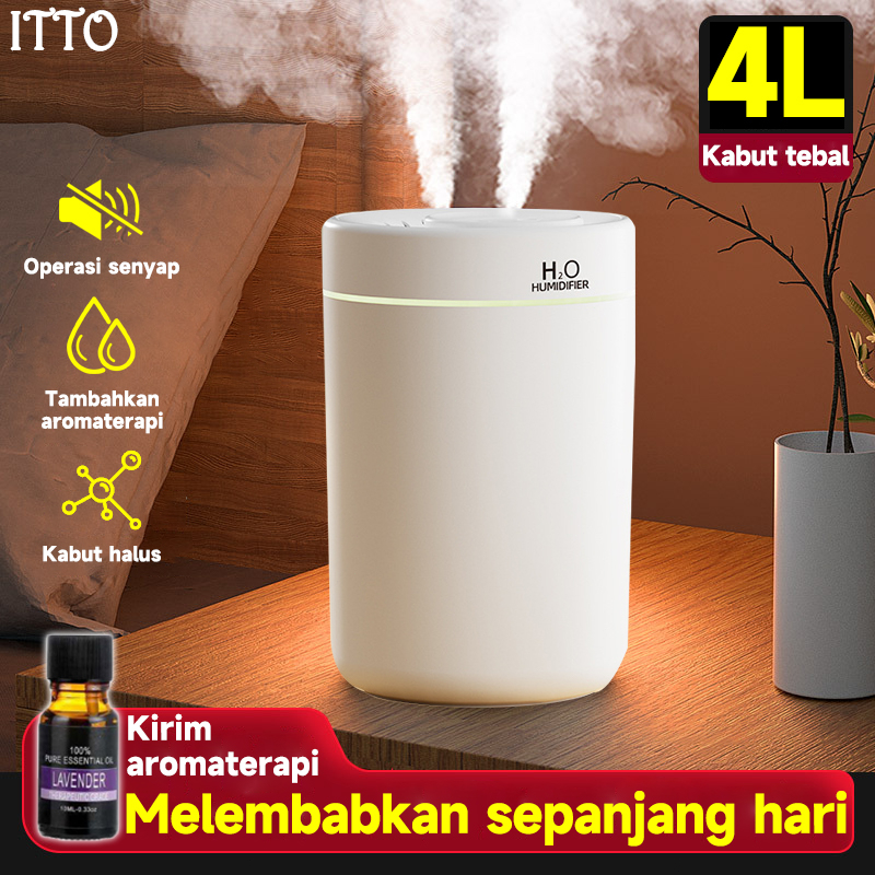 Jual Diffuser Humidifier kapasitas besar 4L Pelembab Udara Portable