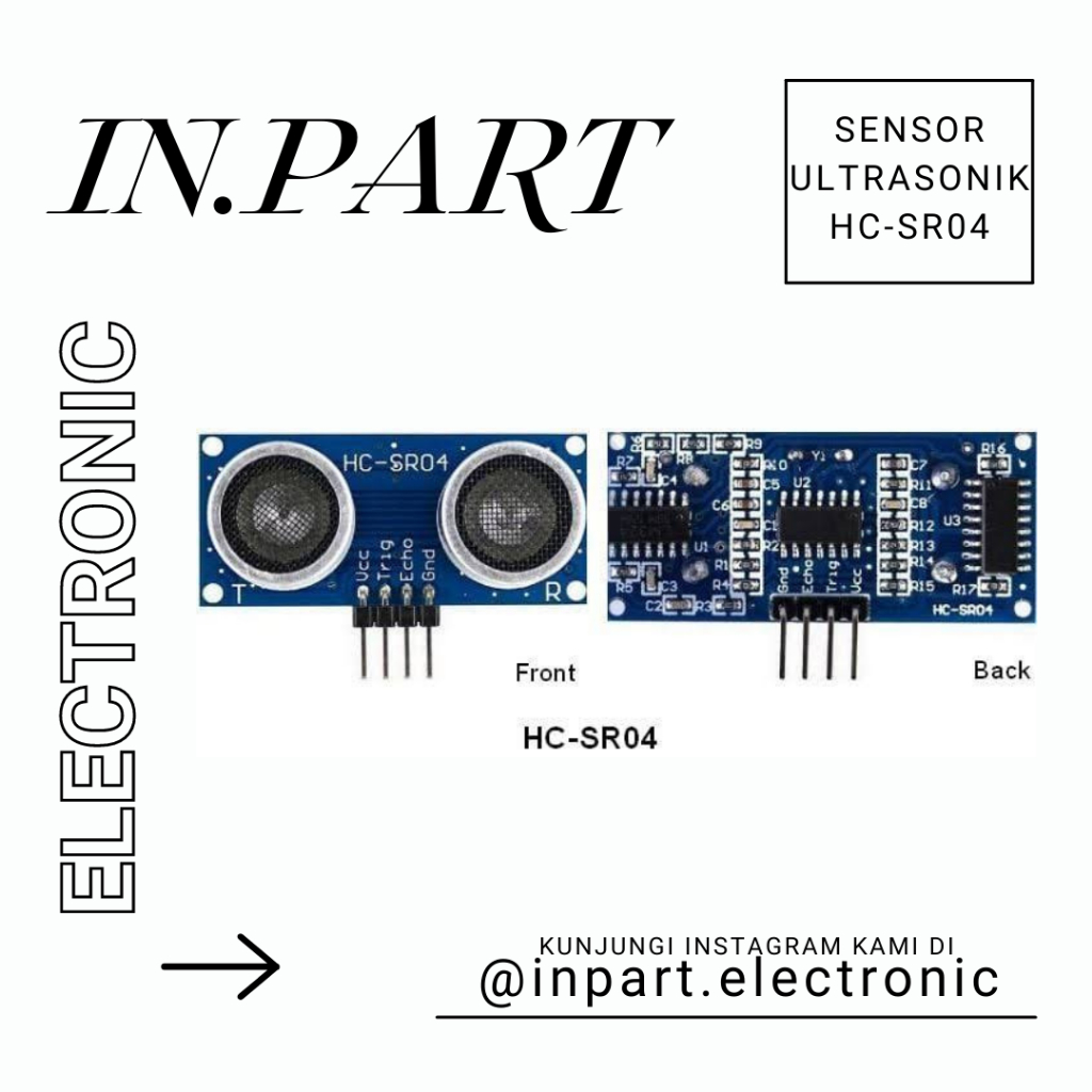 Jual HC-SR04 SR04 ULTRASONIC DISTANCE MEASURING TRANSDUCER SENSOR ...