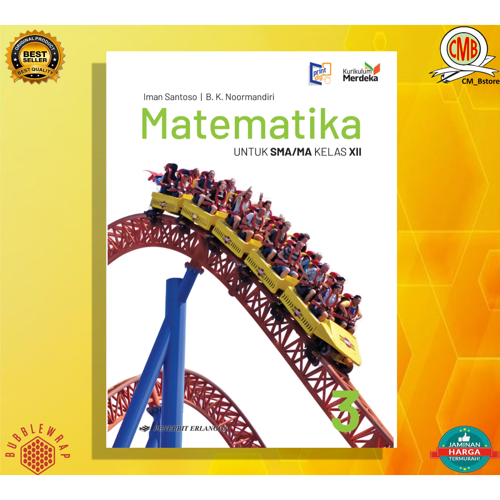 Jual [Penerbit Erlangga] Matematika Kelas 12 Kurikulum Merdeka | Shopee ...