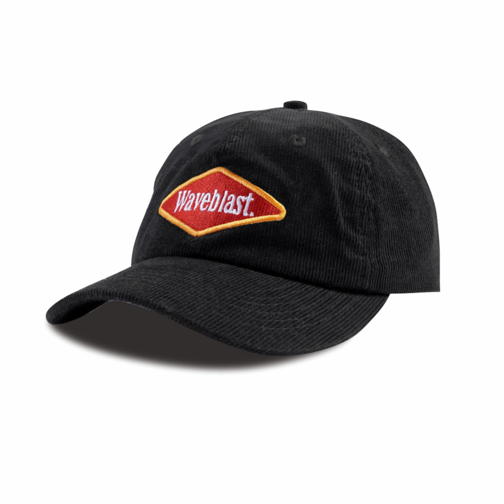 Jual Waveblast Hat Baseball - Pienes Corduroy Black | Shopee Indonesia