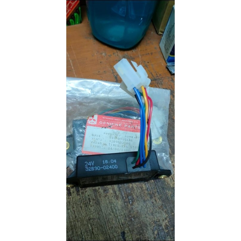 Jual engine stop timer 32B90-02400 24 volt 32B90-01200 12 volt original ...