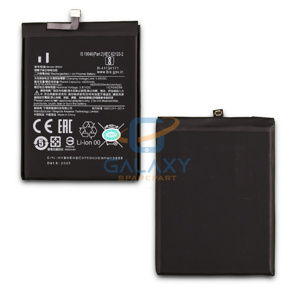 Batteria Premium Per Xiaomi Redmi 9 E Redmi Note 9 - Ricambio Originale