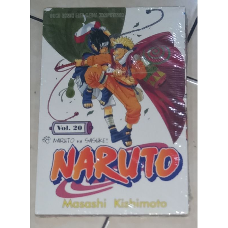 Jual Komik Naruto Vol 20 Original Segel | Shopee Indonesia