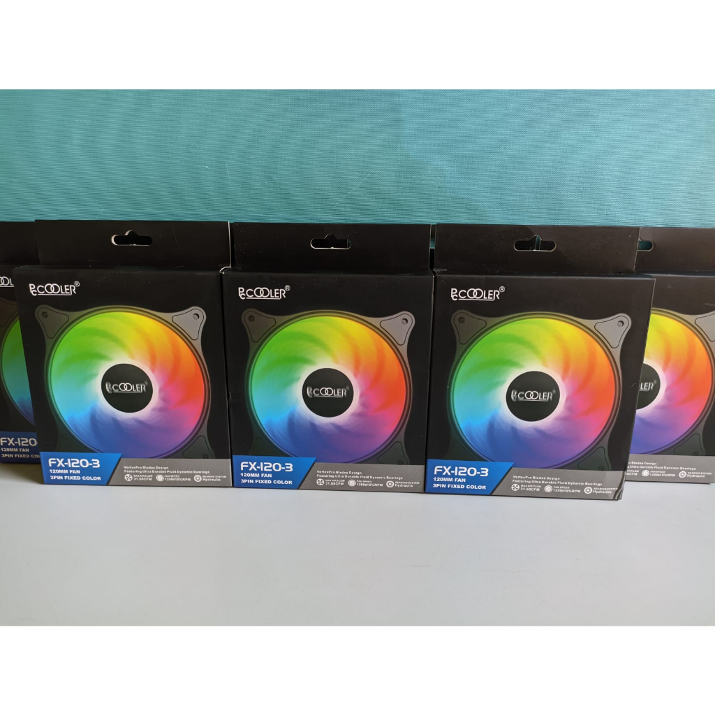 Jual FAN CASING PC COOLER FX1203 BLACK Shopee Indonesia