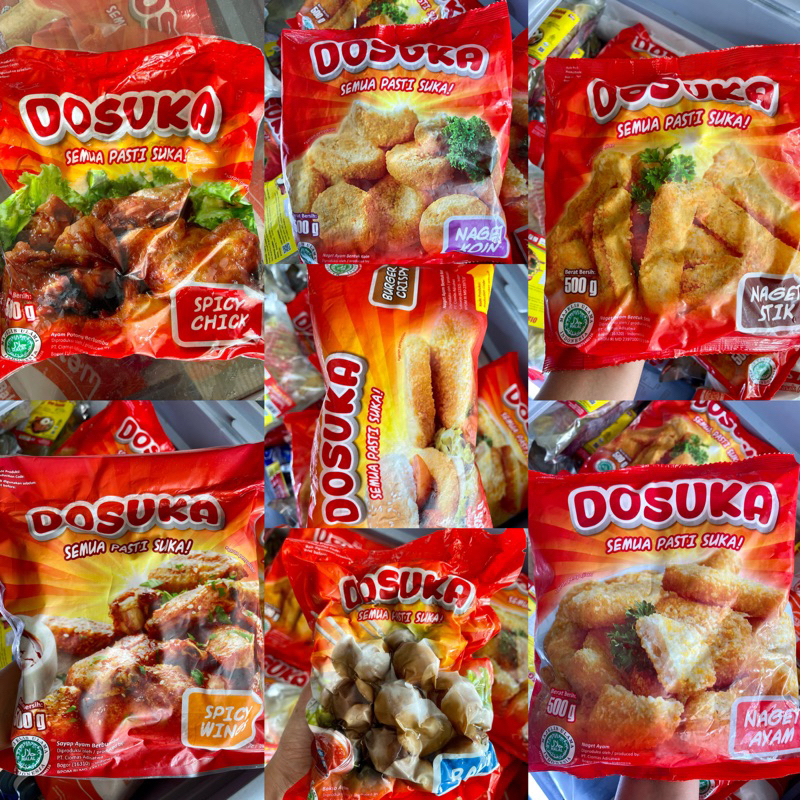 Jual Dosuka Bakso Ayam Dosuka Sosis Ayam Dosuka Naget Stik Dosuka