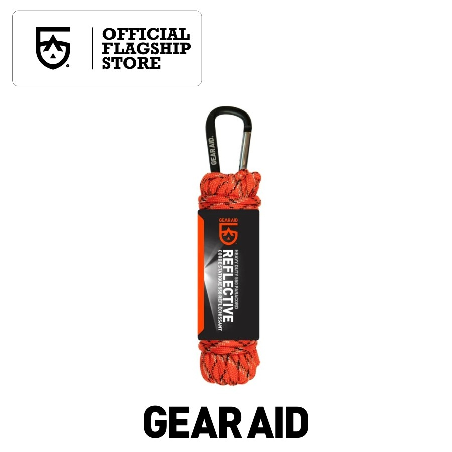 Gear Aid 550 Paracord 30 ft - Orange Reflective