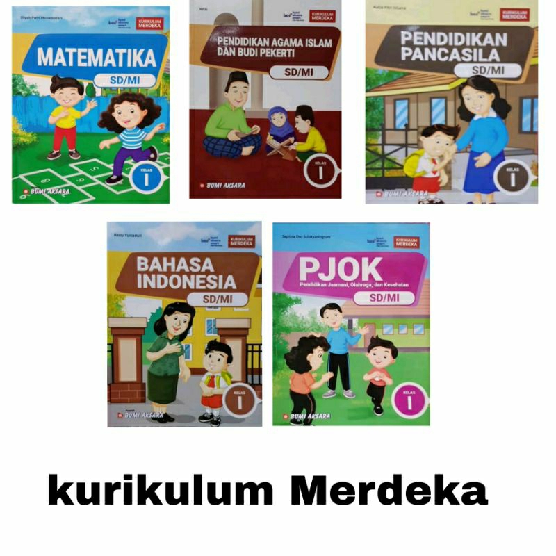 Jual Kurikulum Merdeka kelas 1 SD Penerbit Bumi Aksara | Shopee Indonesia