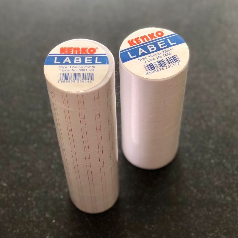 Jual KENKO PRICE LABEL / LABEL HARGA 5002 (2 Line) SATUAN | Shopee ...