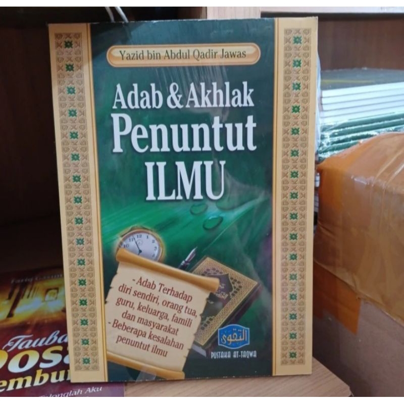 Jual Adab Dan Akhlaq Penuntut Ilmu ( Ustadz Yazid ) 