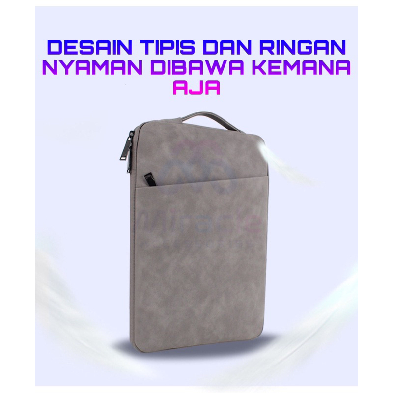 Jual TAS LAPTOP CLUTCH HANDLE dompet Jinjing TAHAN ANTI AIR WATERPROOF ...