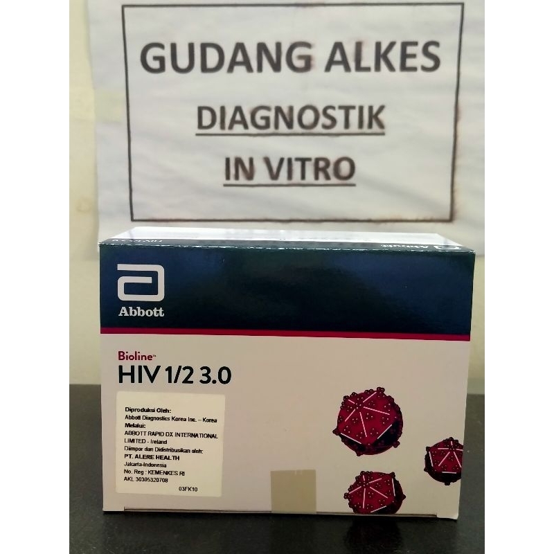 Jual ABBOTT SD BIOLINE HIV 1/2 30 Test/Box Shopee Indonesia