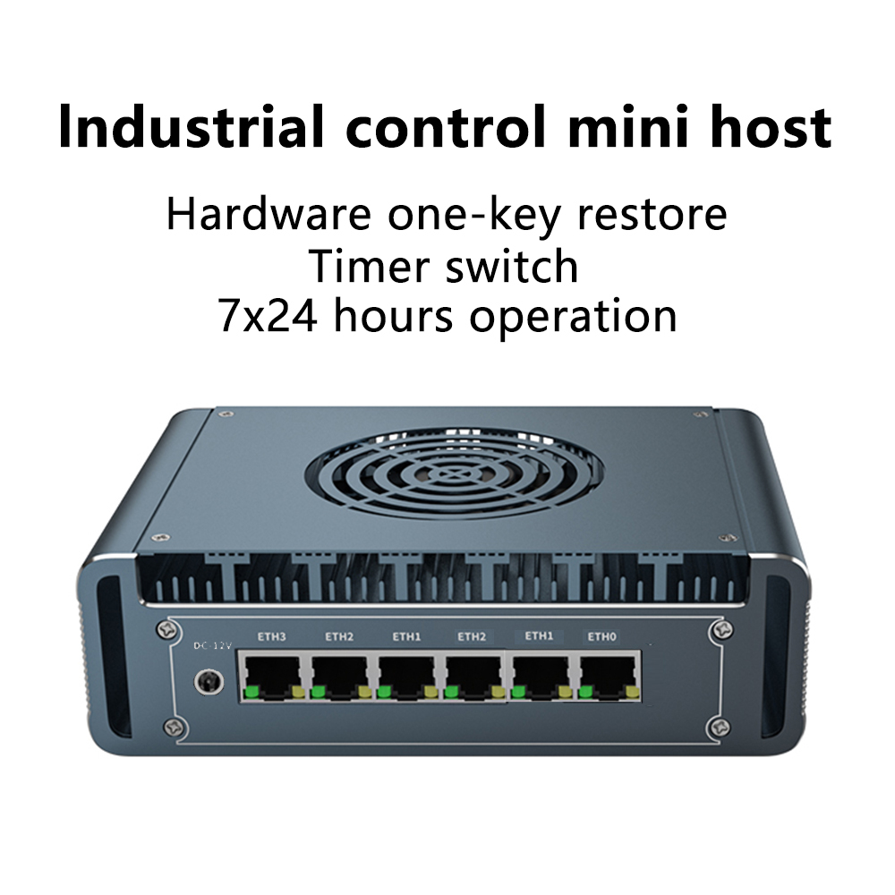 Jual Industrial Mini PC G31F Core i3 1215U Gen12 6 Port LAN 2.5G Intel ...