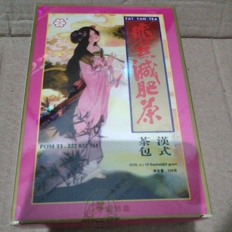 Jual Fat Yan Tea isi 40 sachet - Teh Pelangsing | Shopee Indonesia
