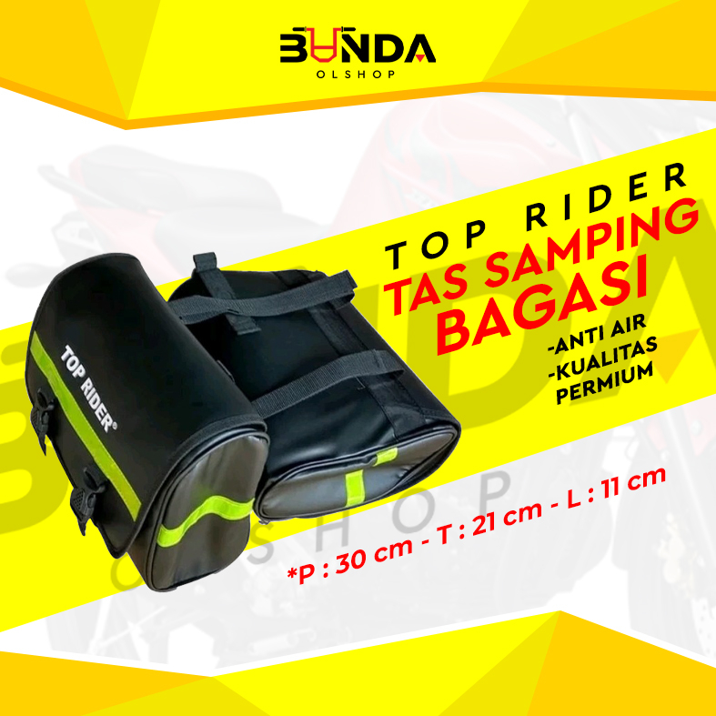 Jual WA SPEED Top Rider - Sidebag Tas Bagasi Samping Motor | Shopee ...