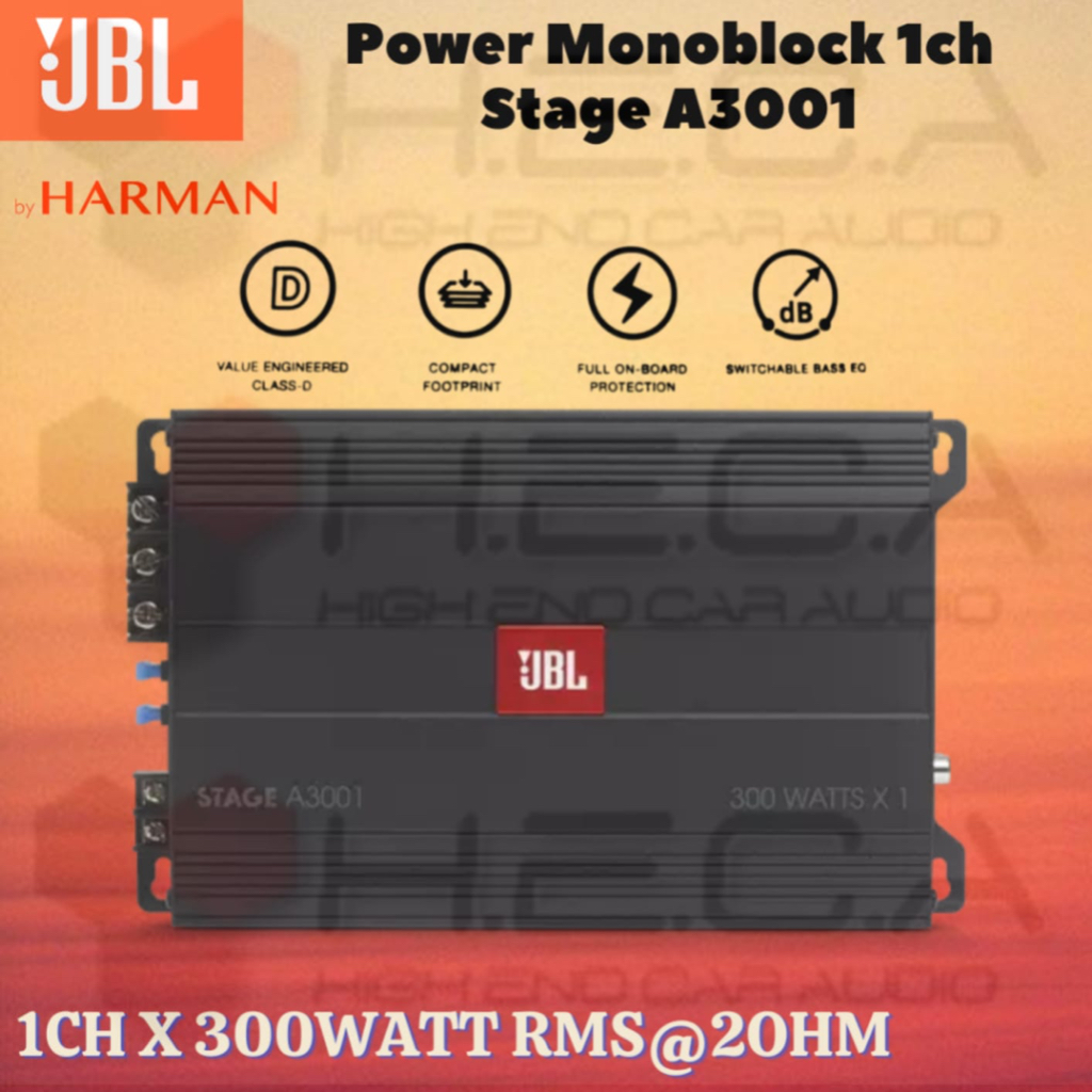 Jual JBL Stage A3001 Power Monoblock 1Ch Amplifier Mono 1 Channel A