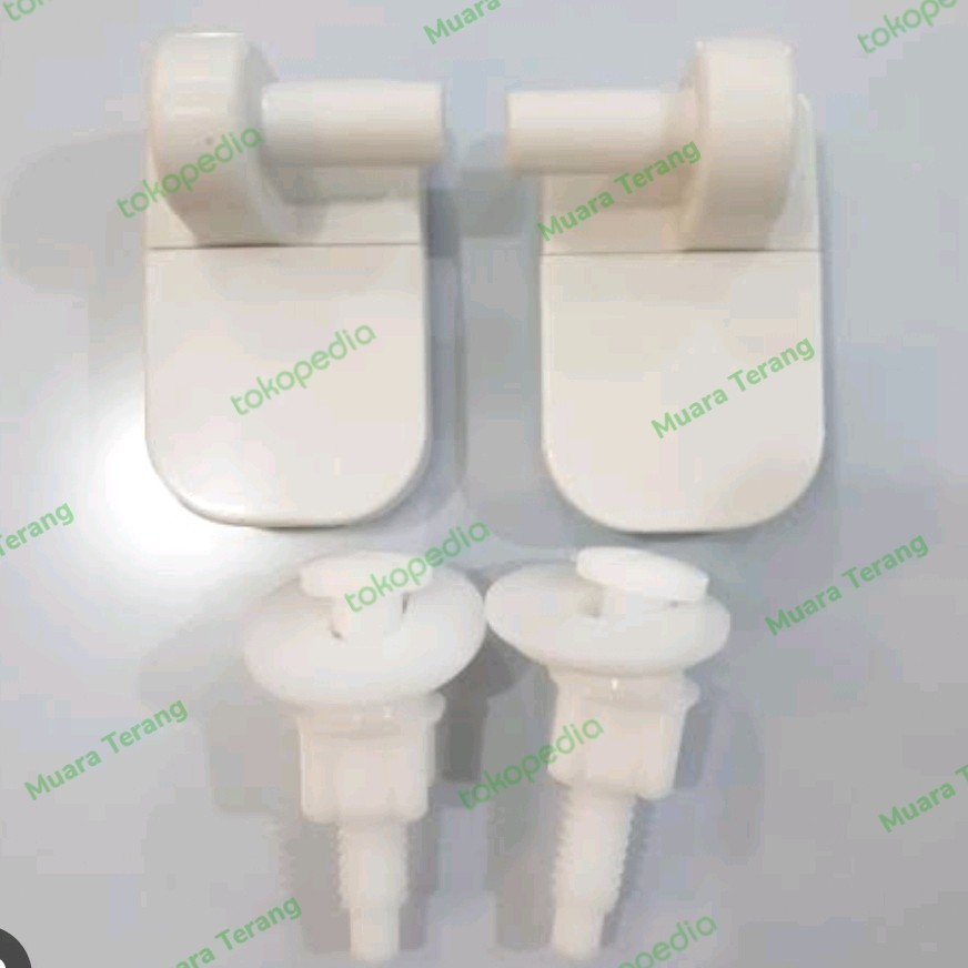 Jual baut engsel cover seat toto baut tutup kloset duduk untuk toto ...