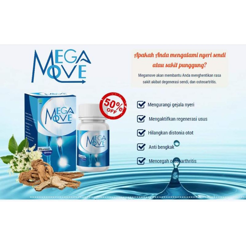 Jual MEGAMOVE Original Dr Zaidul Akbar Suplemen Obat Nyeri Sendi Asam ...