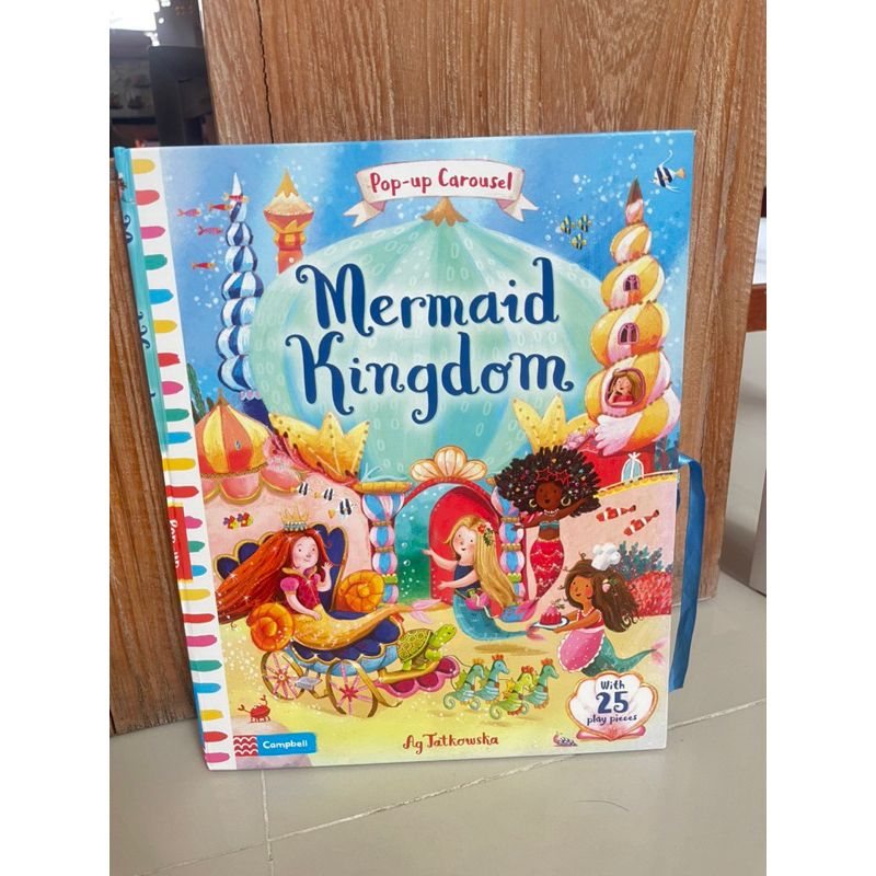 Jual buku pop up carousel mermaid kingdom | Shopee Indonesia