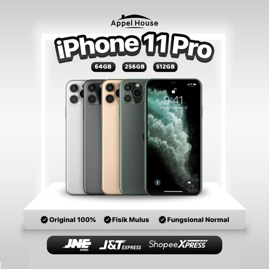 Jual iPhone 11 Pro 64GB/256GB Bekas Second Original | Shopee Indonesia