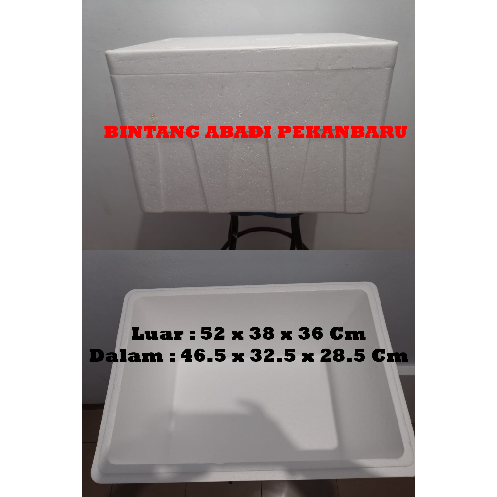 Jual Sterefoam Box Es Gabus Styrofoam 25 Liter / Box Ikan / Box Makanan