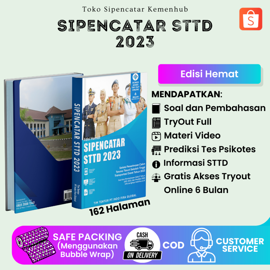 Jual TERHEMAT! Buku TERBARU SIPENCATAR STTD 2024 (Edisi Hemat) Soal Dan ...