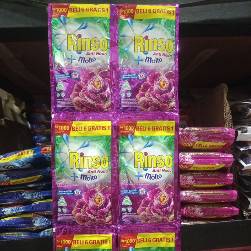 Jual Rinso Cair Renceng 38ml isi 12 pcs | Shopee Indonesia