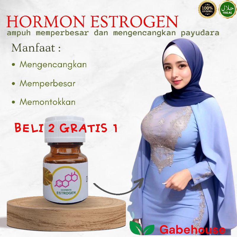 Jual Hormon estrogen pembesar payudara ampuh memperbesar dan
