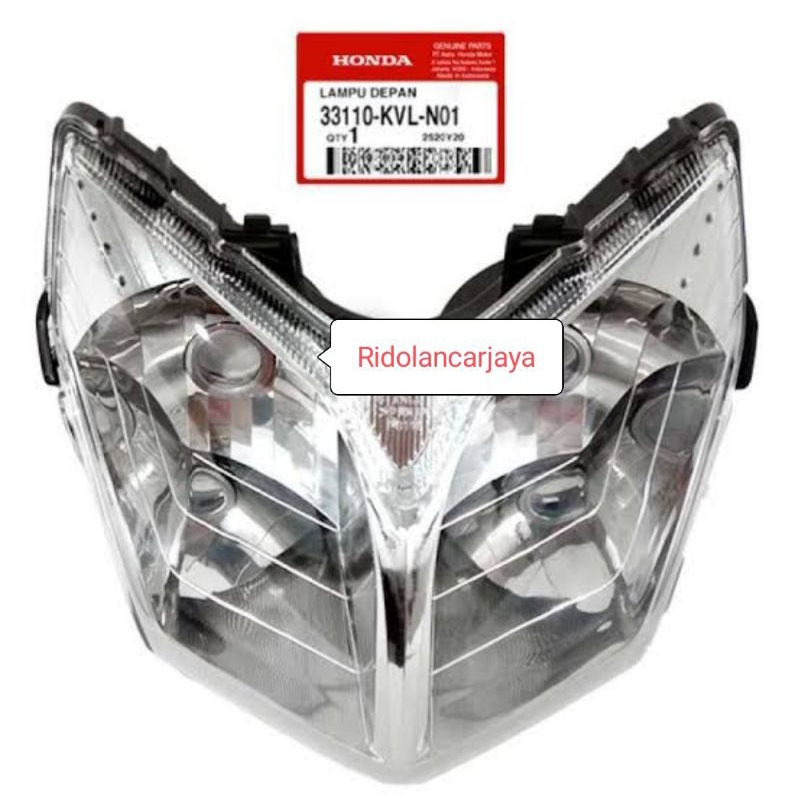 Jual Reflektor Lampu Depan Headlight Unit Supra X Kvl N