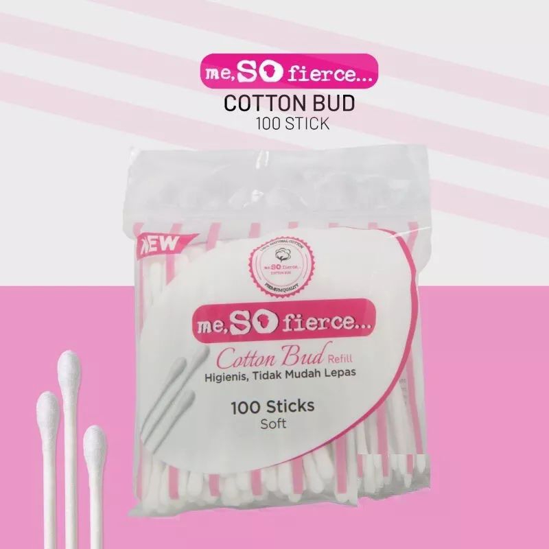 Jual Cotton Bud Me So Fierce Isi 100 Sticks (Pembersih Telinga
