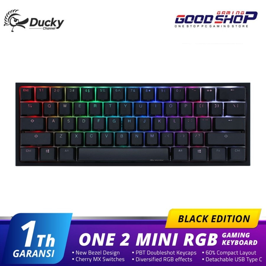 Jual DUCKY ONE 2 MINI MECHANICAL KEYBOARD Shopee Indonesia