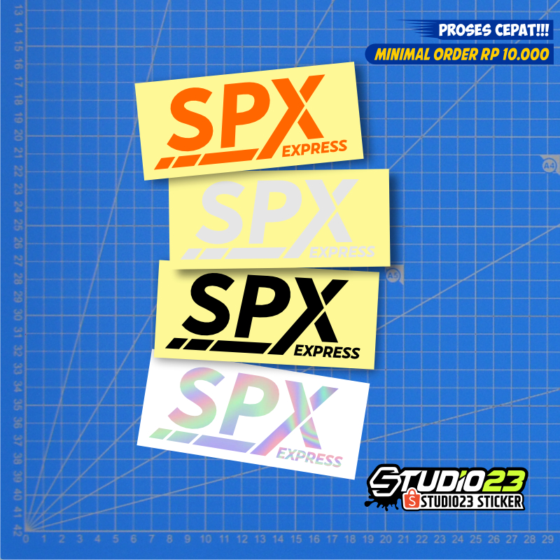 Jual Stiker SPX Express Cutting Sticker Hologram | Shopee Indonesia